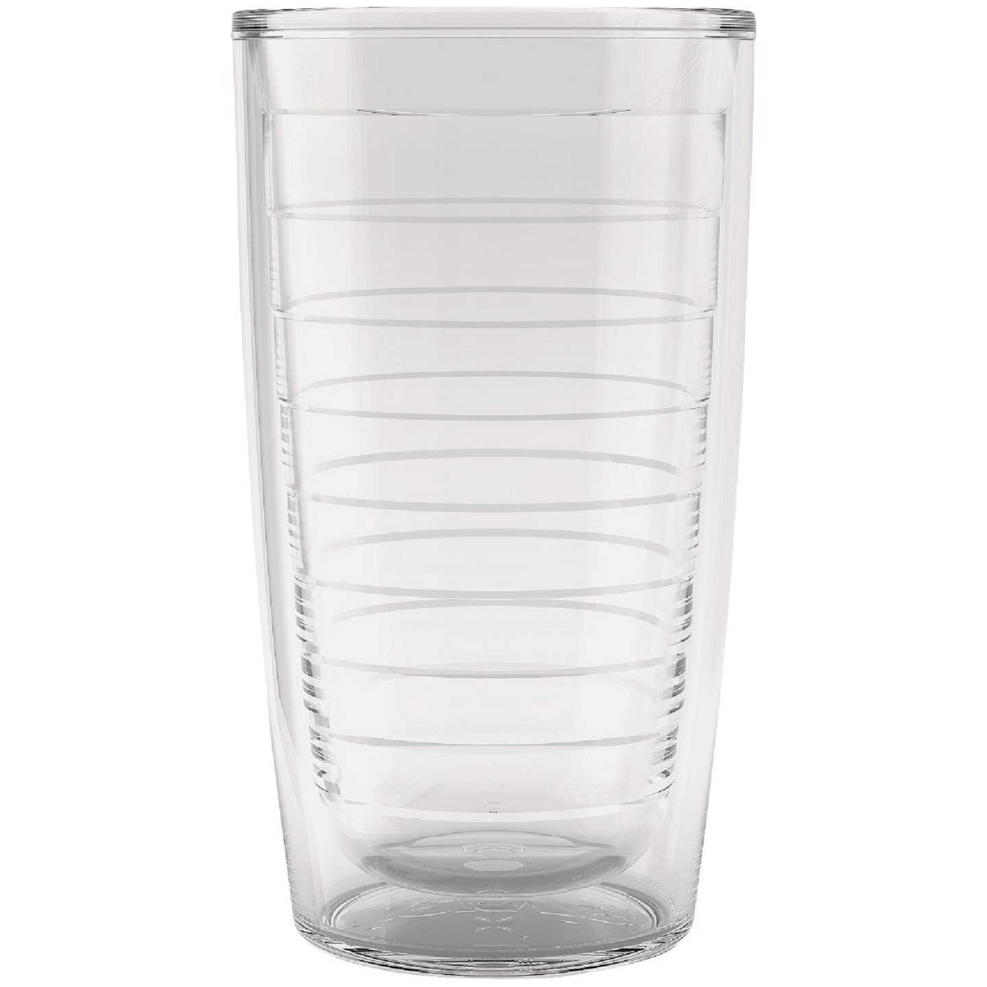 Tervis Clear & Colorful Tumbler, Clear, 16 oz
